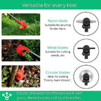 Brush Cutter Cordless 850W Interchangeable Blades