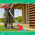 Brush Cutter Cordless 850W Interchangeable Blades