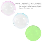 Bubble Ball Auto-Seal Valve Tear-Resistant & BPA-Free