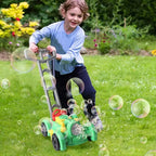 Bubble Lawn Mower Toy No Batteries Durable Plastic
