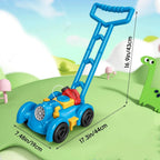 Bubble Lawn Mower Toy No Batteries Durable Plastic