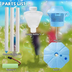 Bubble Machine Automatic High Output Adjustable Stand