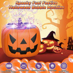 Bubble Machine Pumpkin-Shaped High Output Rechargeable Purple LED