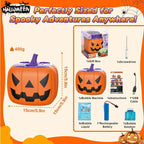 Bubble Machine Pumpkin-Shaped High Output Rechargeable Purple LED