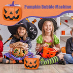 Bubble Machine Pumpkin-Shaped High Output Rechargeable Purple LED