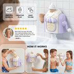 Bubble Maker Ice Cream Cone Suction Cup Battery Operated