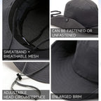 Bucket Hat Lightweight & Breathable Wide Brim