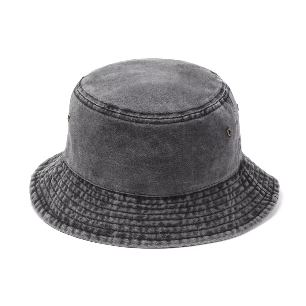 Bucket Hat Lightweight Cotton Foldable UV Protection