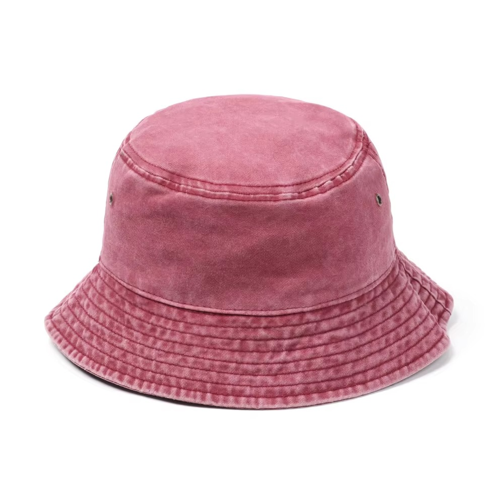 Bucket Hat Lightweight Cotton Foldable UV Protection