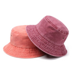Bucket Hat Lightweight Cotton Foldable UV Protection