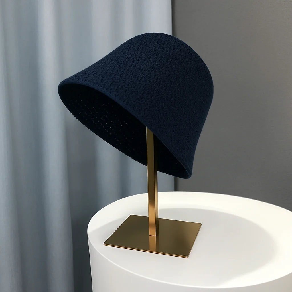 Bucket Hat Polyester Open-Knit Breathable & Foldable