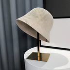 Bucket Hat Polyester Open-Knit Breathable & Foldable