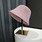 Bucket Hat Polyester Open-Knit Breathable & Foldable