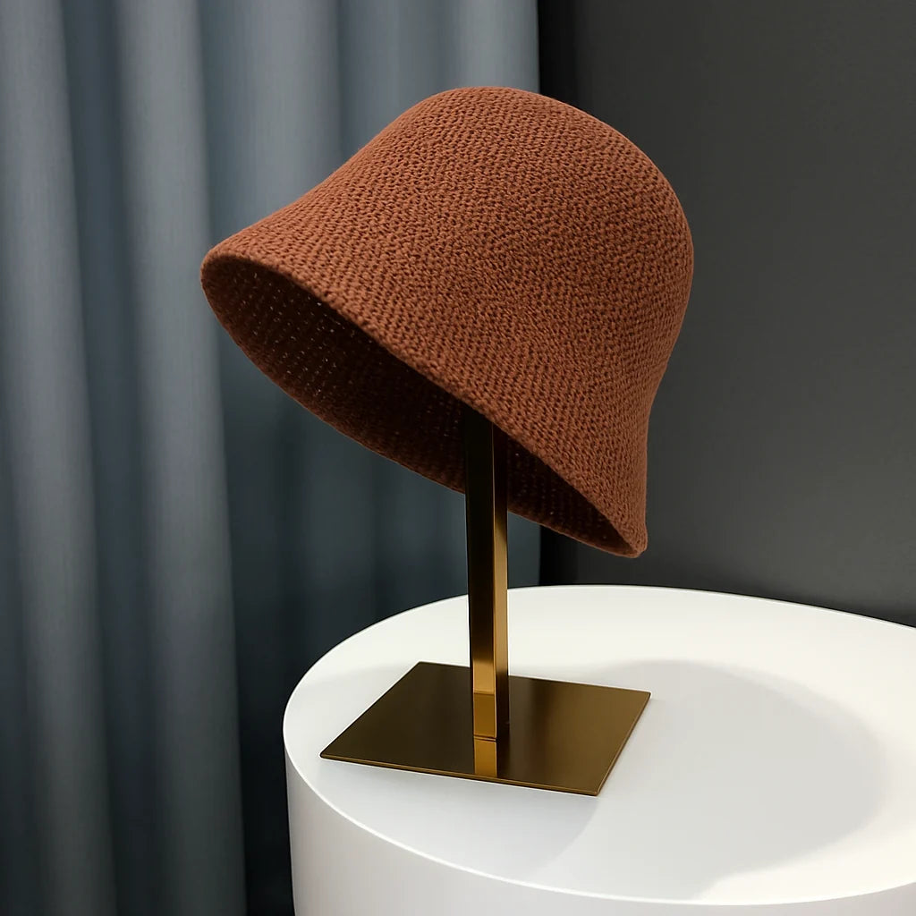 Bucket Hat Polyester Open-Knit Breathable & Foldable