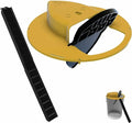 Bucket Lid Rodent Trap Enclosed Humane Counterweighted