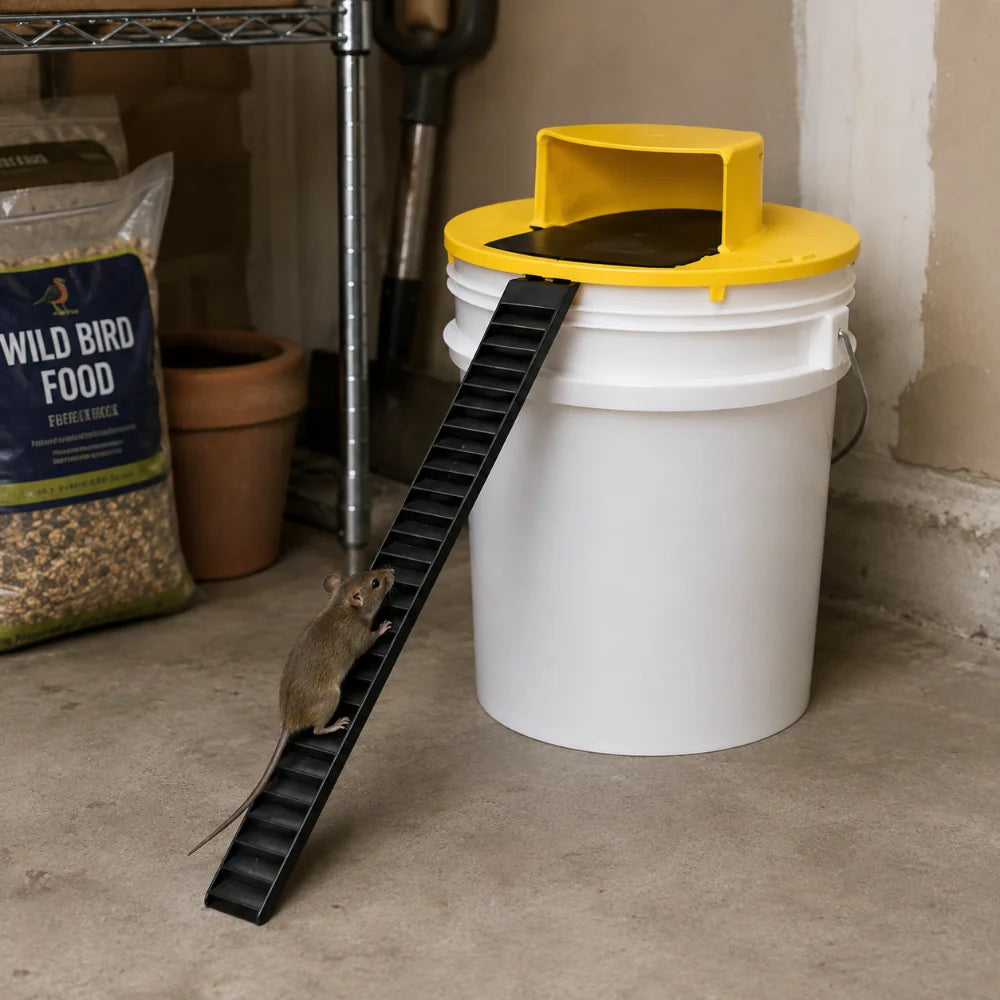 Bucket Trap Lid Auto-Reset Fits 5-Gallon 4-Pack
