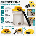 Bucket Trap Lid Auto-Reset Fits 5-Gallon 4-Pack
