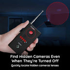 Bug Detector RF Hidden Camera & Microphone 10-Hour Battery