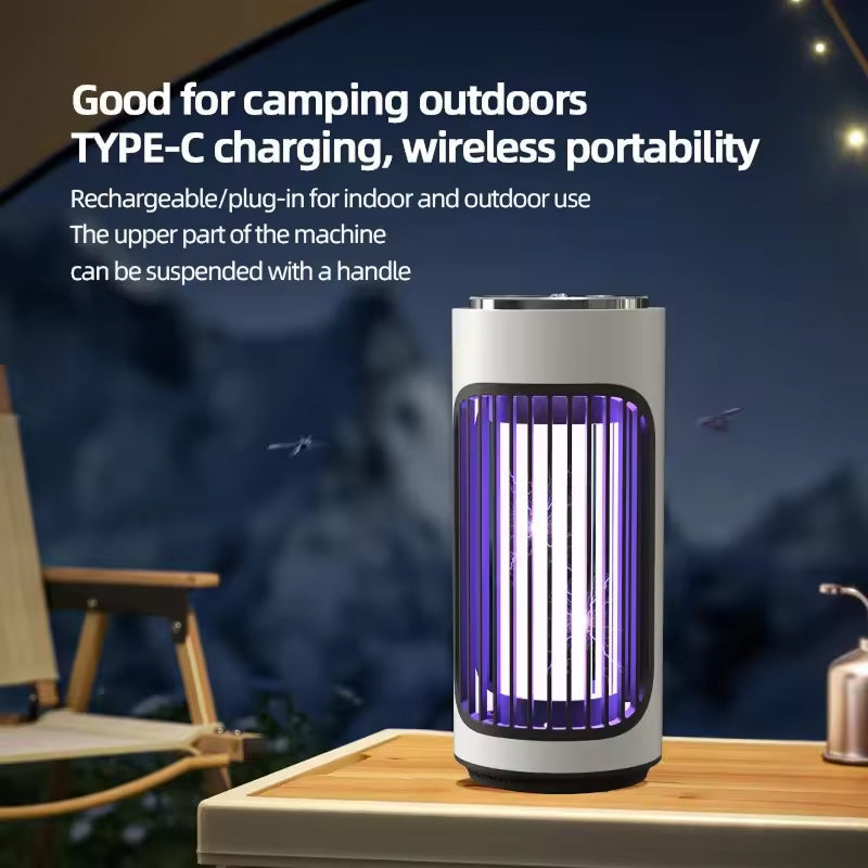 Bug Zapper 360° UV USB-C Rechargeable 12-Hour Battery