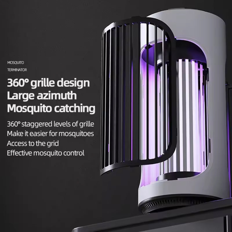 Bug Zapper 360° UV USB-C Rechargeable 12-Hour Battery