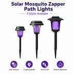 Bug Zapper Solar Weatherproof Dusk Sensor