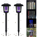 Bug Zapper Solar Weatherproof Dusk Sensor