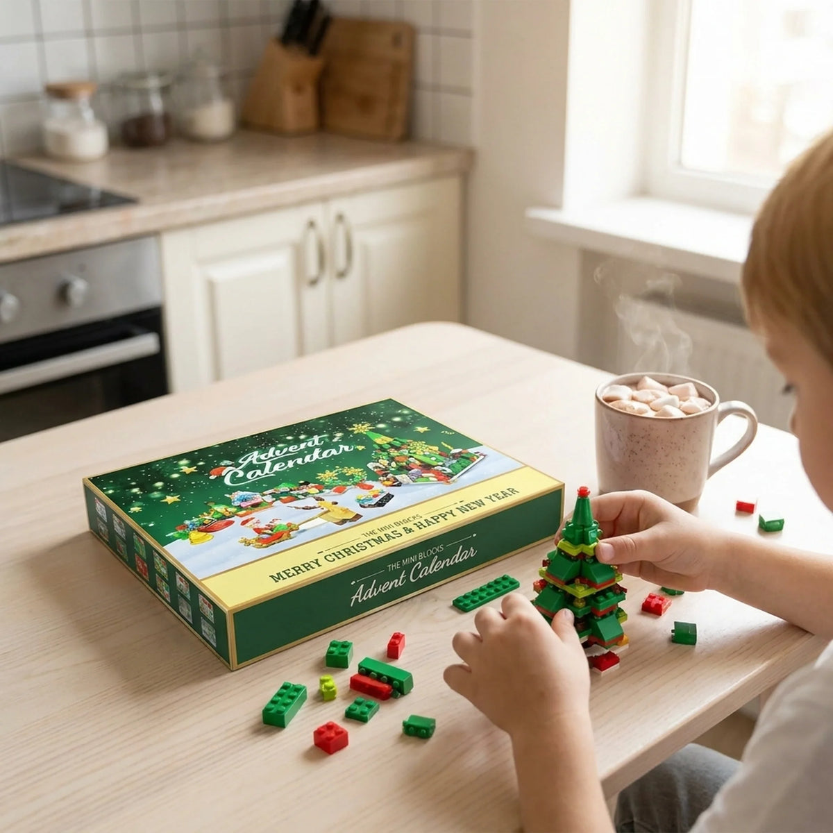 Building Block Advent Calendar 24-Day Creative Play