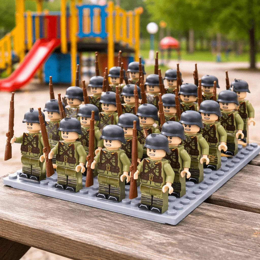 Building Block Set 21 Pieces Historical Figures