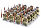 Building Block Set 21 Pieces Historical Figures