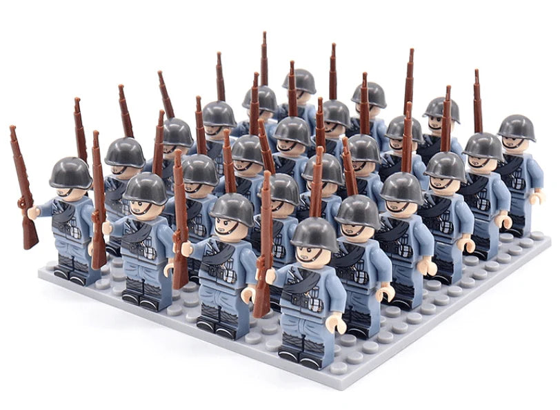 Building Block Set 21 Pieces Historical Figures
