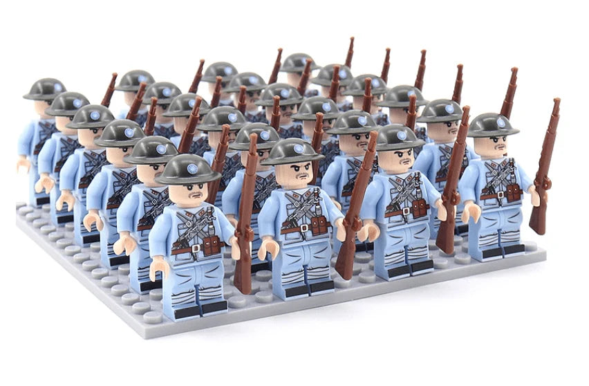Building Block Set 21 Pieces Historical Figures