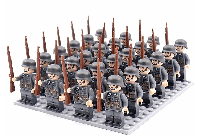 Building Block Set 21 Pieces Historical Figures