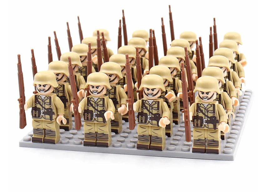 Building Block Set 21 Pieces Historical Figures