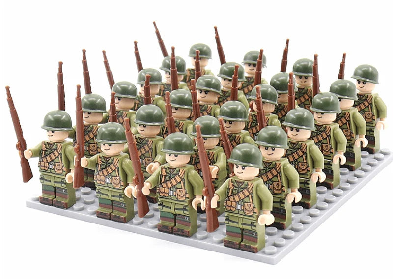 Building Block Set 21 Pieces Historical Figures