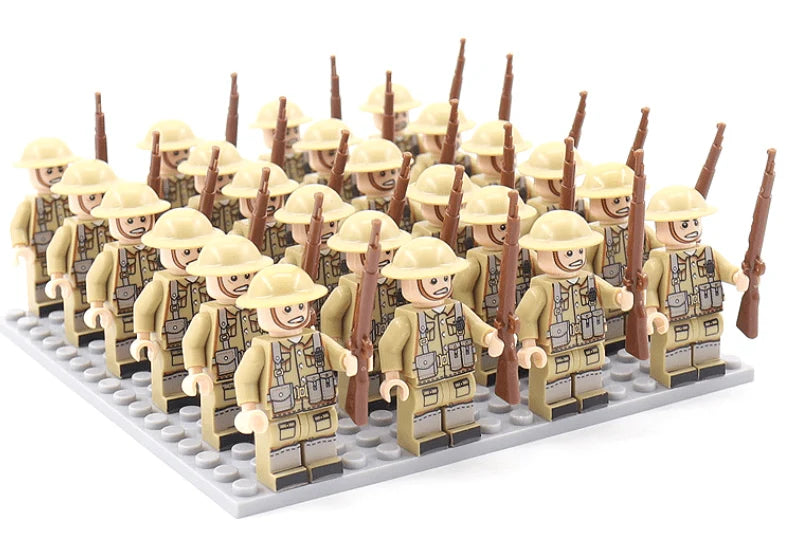 Building Block Set 21 Pieces Historical Figures