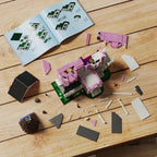 Building Block Set Haunted House Light-Up 1349 Pieces
