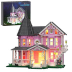 Building Block Set Haunted House Light-Up 1349 Pieces