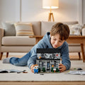 Building Block Set Haunted House Stackable Bricks & Figures