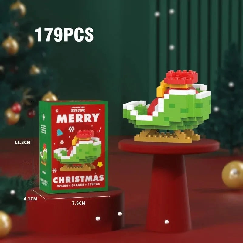 Building Block Set Magnetic & Interlocking Stocking Stuffer