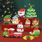 Building Block Set Magnetic & Interlocking Stocking Stuffer