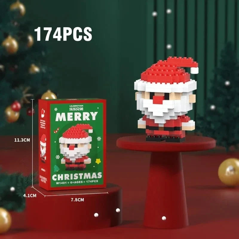 Building Block Set Magnetic & Interlocking Stocking Stuffer