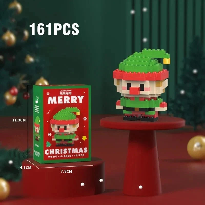 Building Block Set Magnetic & Interlocking Stocking Stuffer