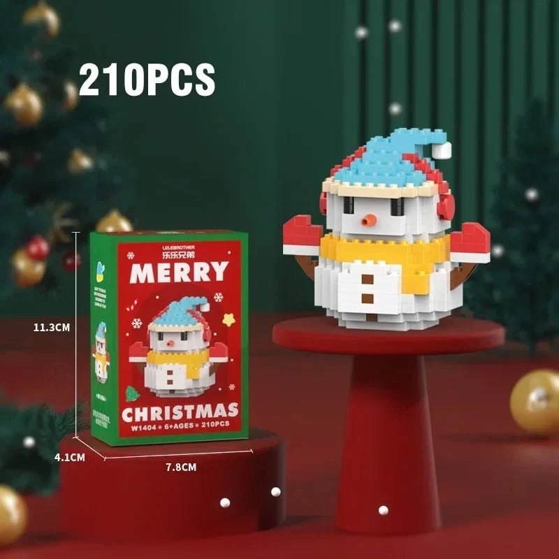Building Block Set Magnetic & Interlocking Stocking Stuffer