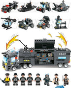Building Blocks Police Truck Set Ages 6+