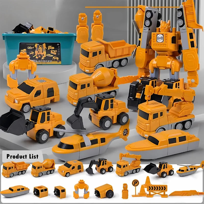 Building Toy Set Magnetic & Modular 26 or 35 Pieces