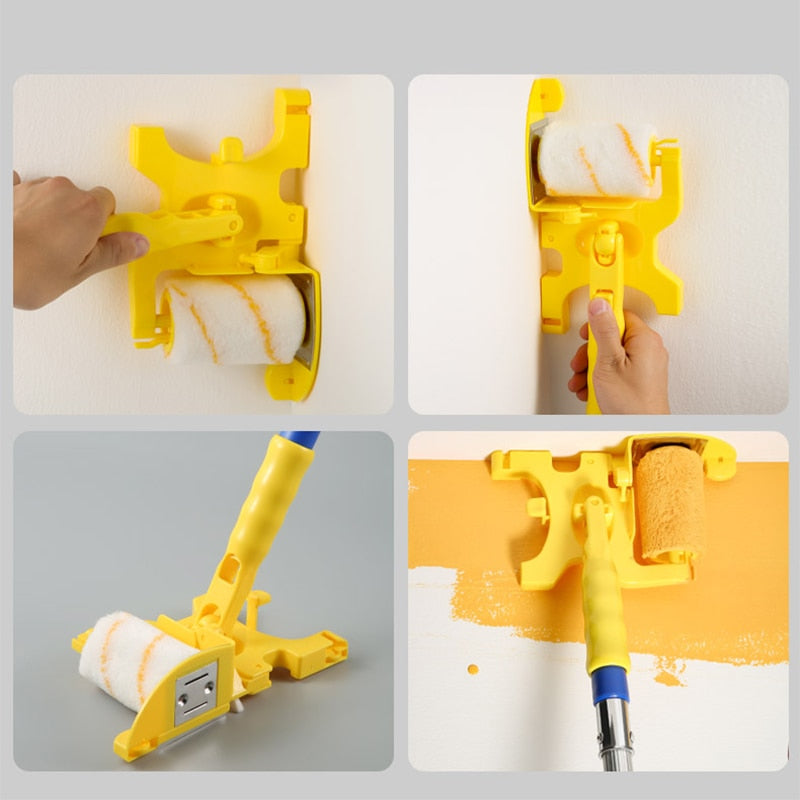 Built-In Edge Guide Paint Roller (2-Pack)