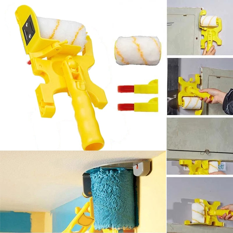 Built-In Edge Guide Paint Roller (2-Pack)