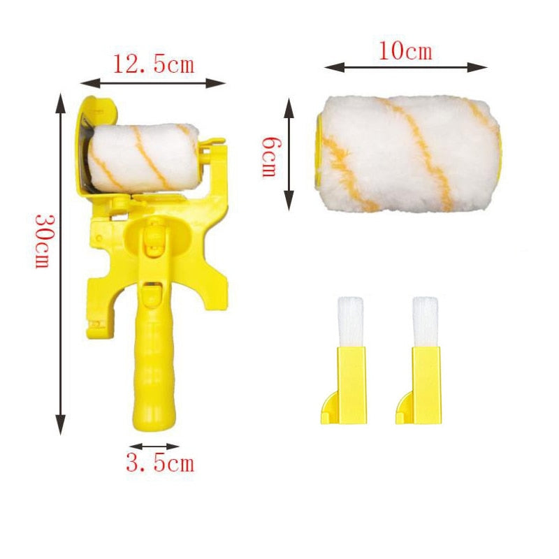 Built-In Edge Guide Paint Roller (2-Pack)
