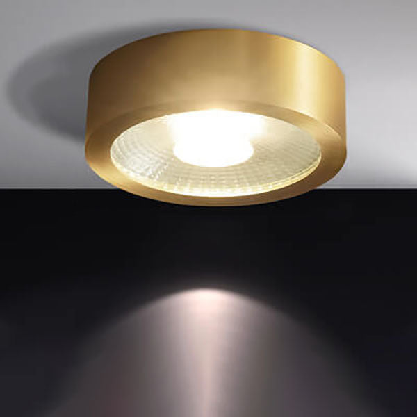 Built-In LED Dimmable Copper Flush Mount Ceiling Light