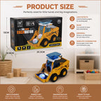 Bulldozer Toy Ball Launcher & Lights